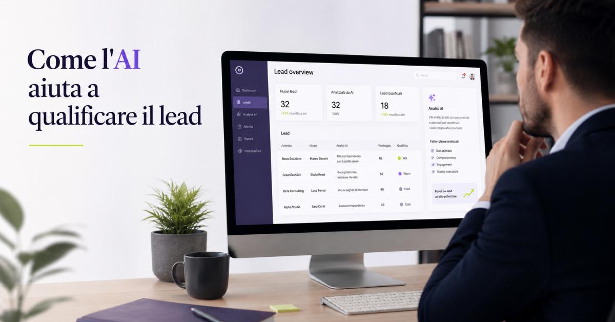 Come l’AI aiuta a qualificare i lead